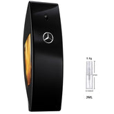 Mercedes Benz Club Black Eau de Toilette Sample for Him
